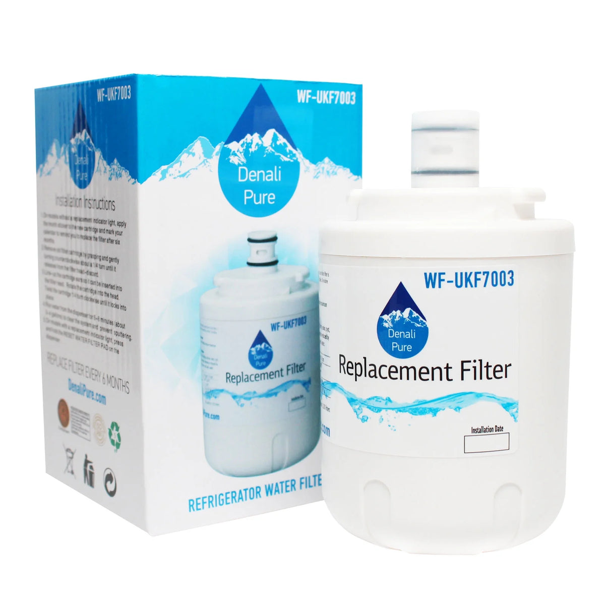 3-Pack Replacement Refrigerator Water Filter Cartridge Q558037