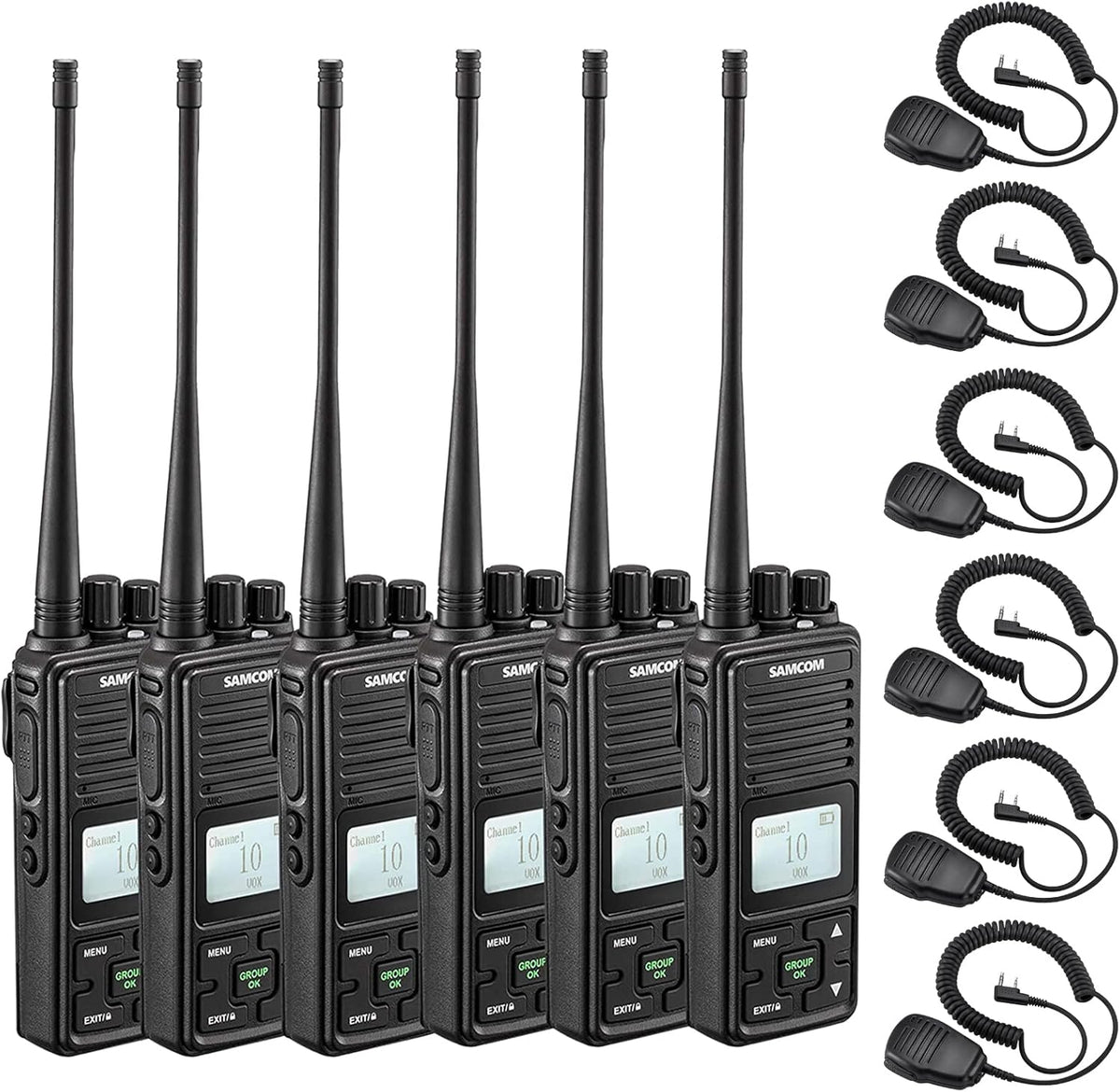 2 Pack 3000mAh UHF Walkie Talkie A193