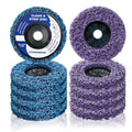 10 Pack Abrasive Strip Discs for Angle Grinders H905