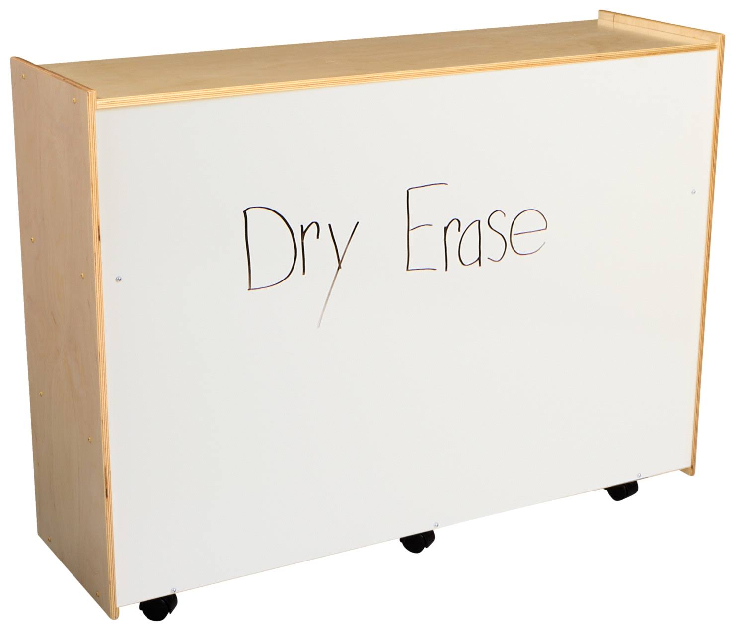 Storage Unit with Dry Erase Back and 3 Shelves L103367