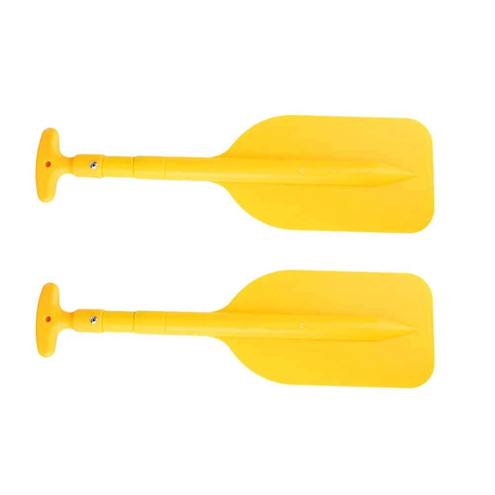 2 Pcs Aluminum Alloy Double Ended Collapsible Kayak Paddle G2449