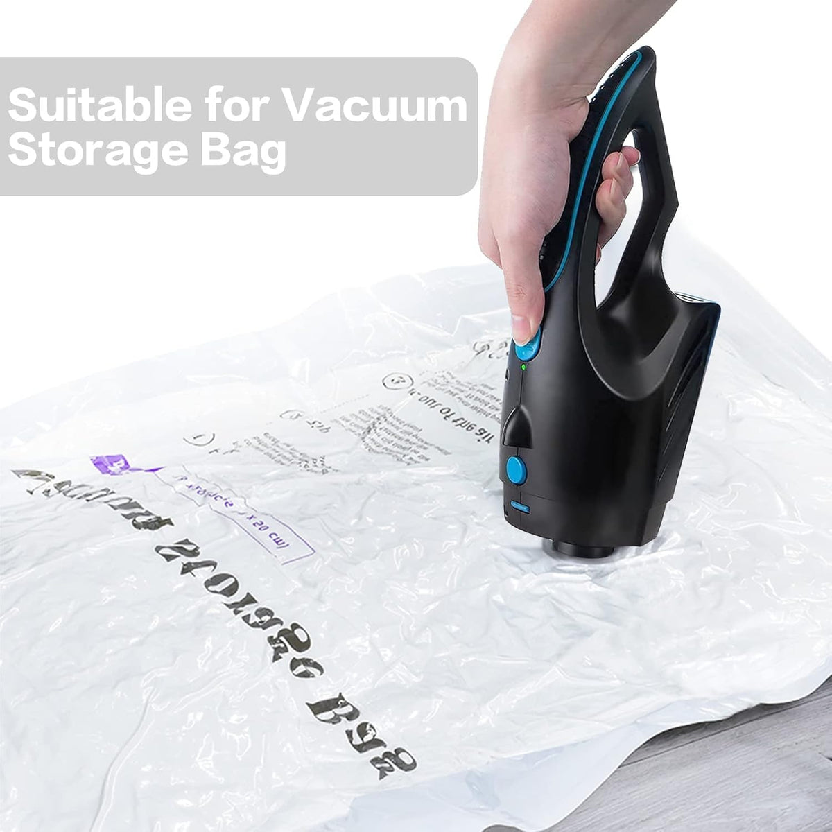 Handheld Vacuum Cordless, 14000PA Suction, 2-Speed, LED Lights, Type-C Fast Charging, Black Pack of 2 F670383