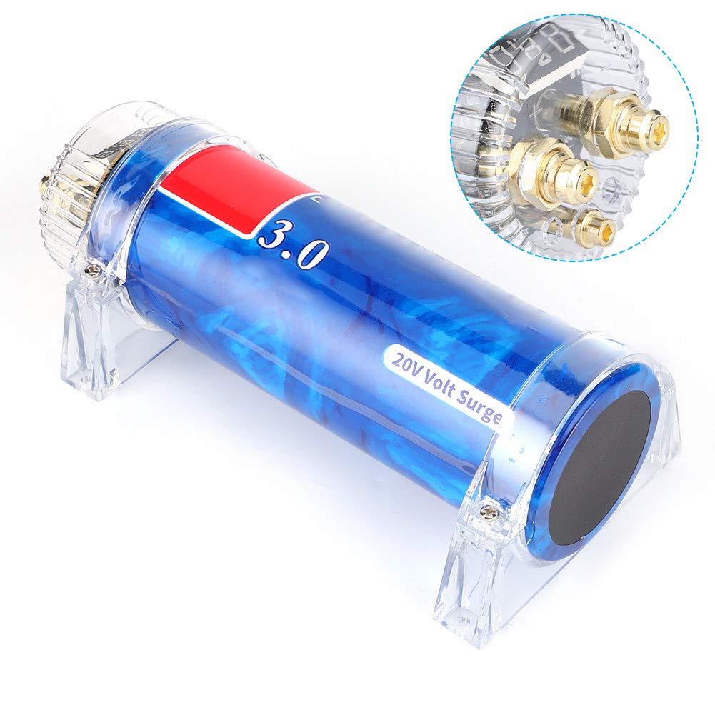 3.0 Farad Aluminum Alloy Car Audio Power Capacitor W22255