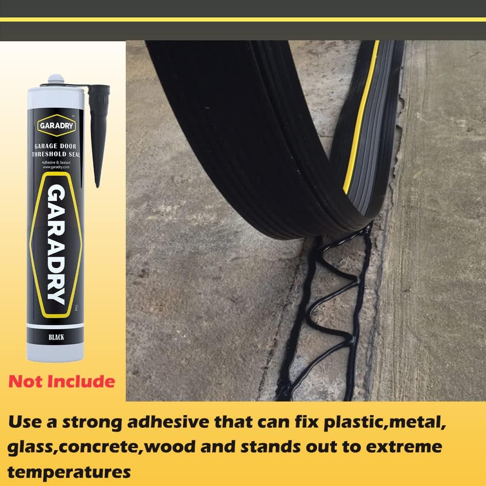 20Ft Rubber Garage Door Threshold Seal Weather Stripping S453