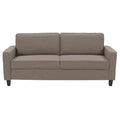 Taupe Brown Fabric Three Seater Sofa K8282