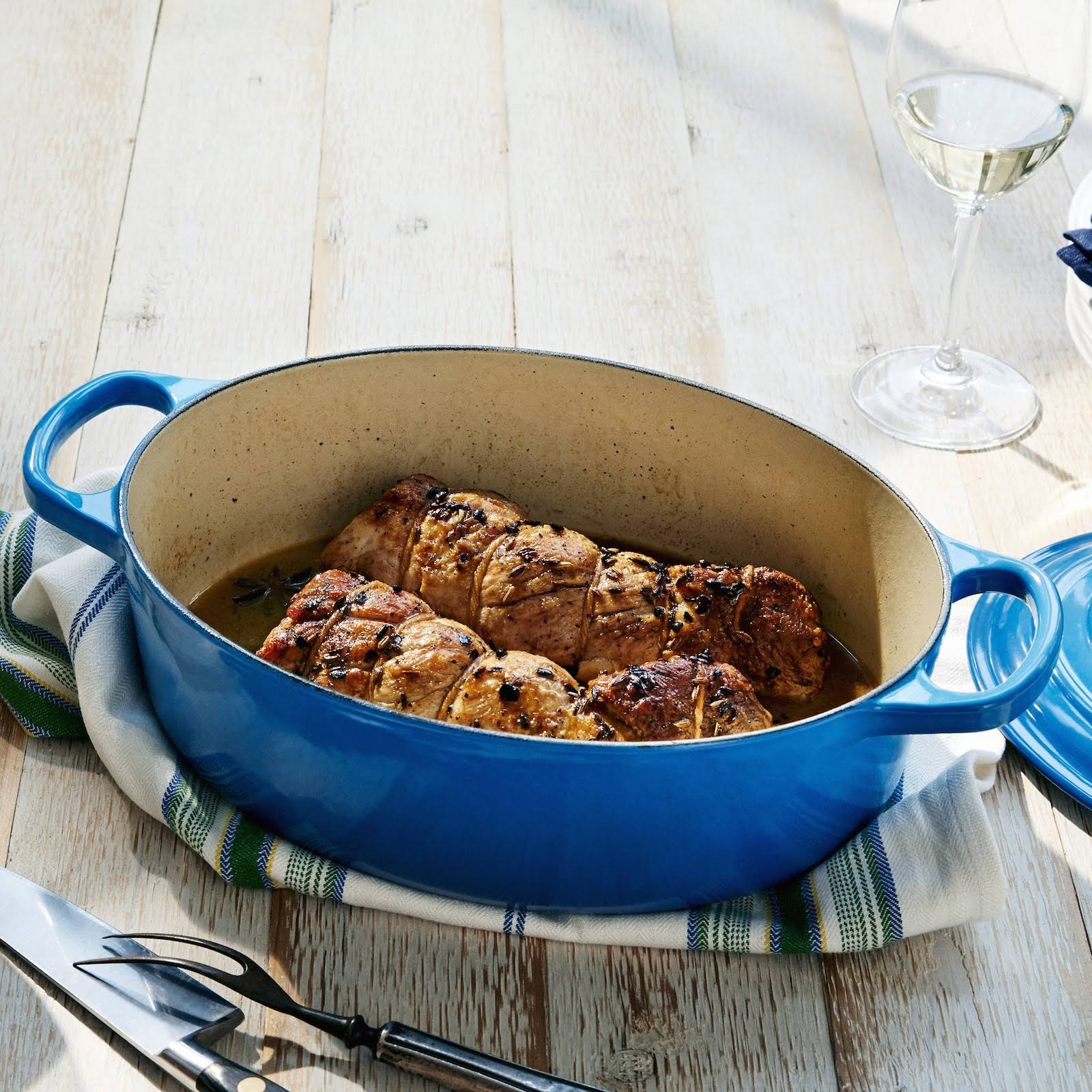 1-Quart Cast Iron Oval Dutch Oven O79805