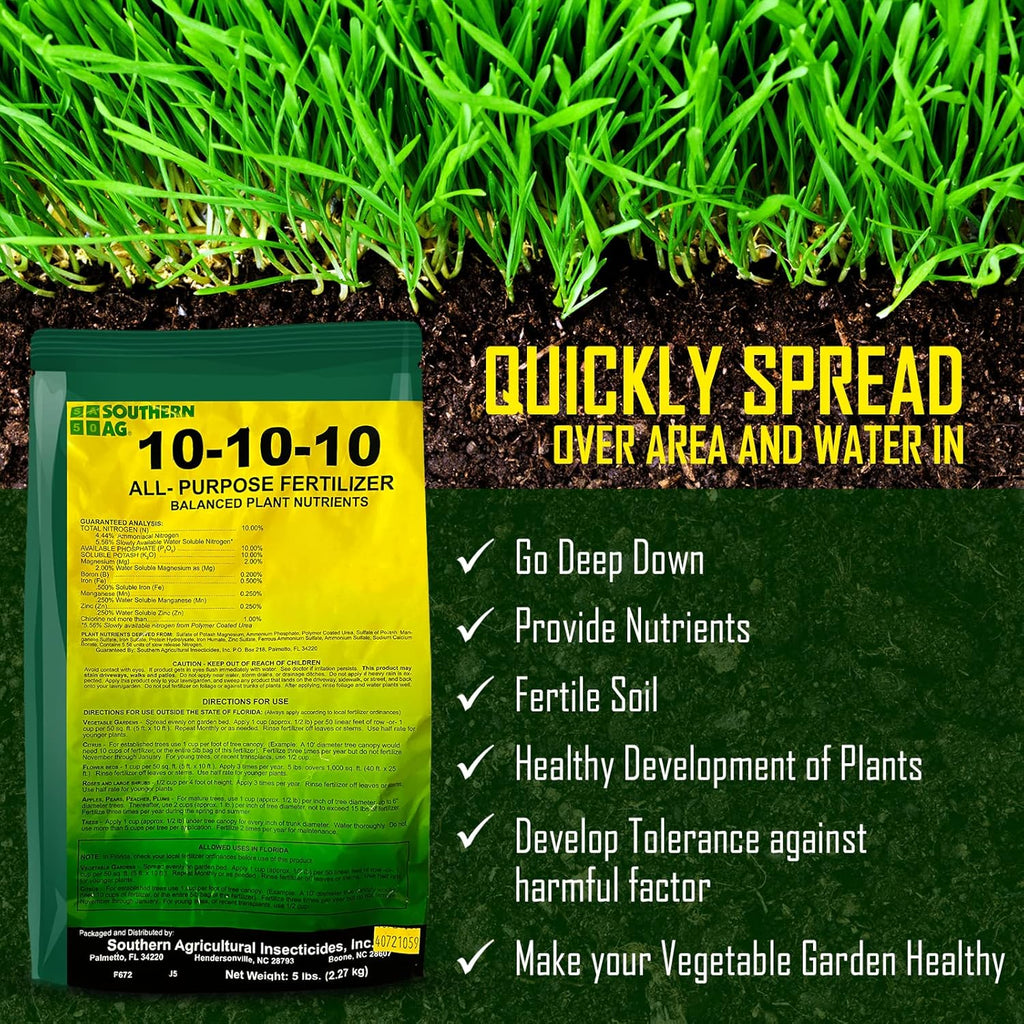10-10-10 All-Purpose Granular Fertilizer 5LB W712
