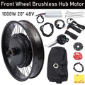 48V 1000W E-Bike Motor Conversion Kit Fat Tire Front Wheel I5678
