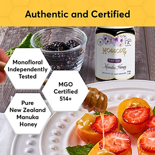 1.1lb Raw Manuka Honey UMF 15+ MGO 514+ P616