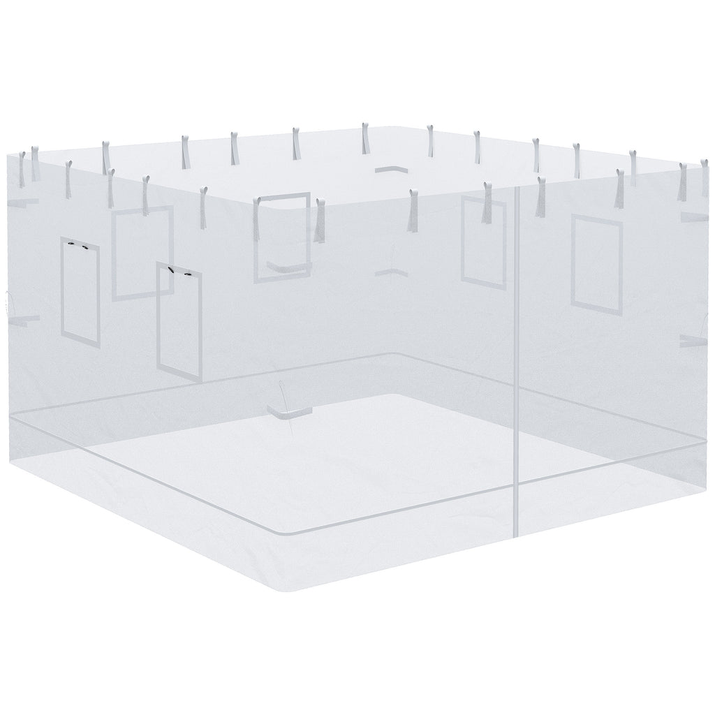 Set of 4 Mesh Screen Sidewalls Z8175