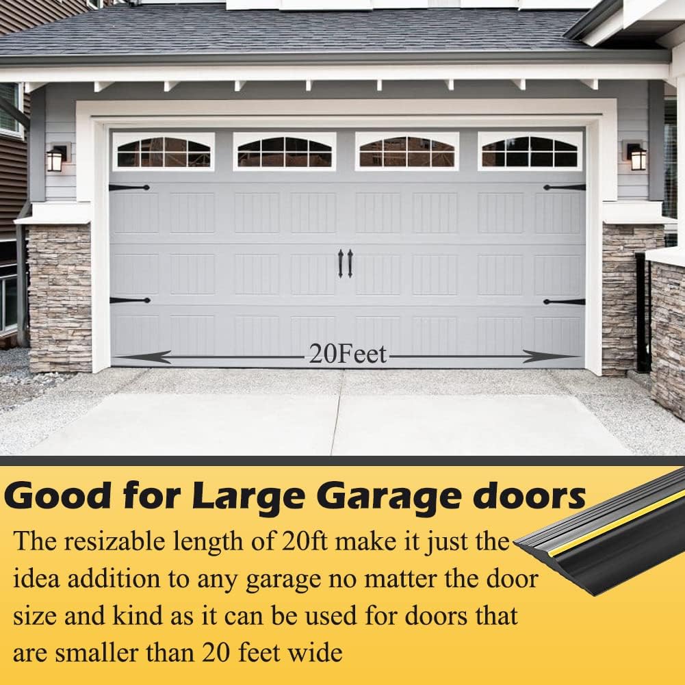 20Ft Rubber Garage Door Threshold Seal Weather Stripping S453
