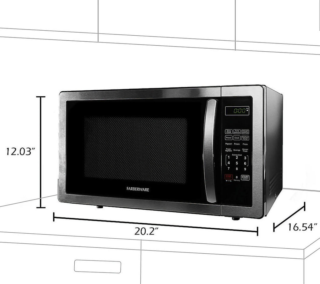 1.1 Cu. Ft. Countertop Microwave Oven I89215