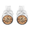 Champagne Diamond Stud Earrings U653729