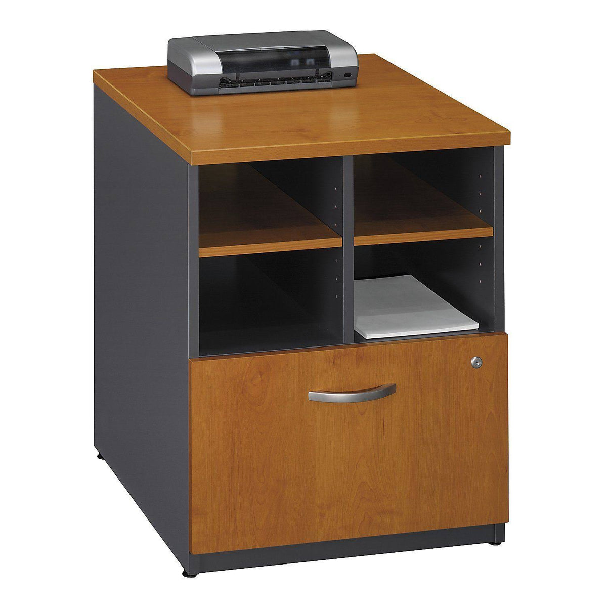 24 inch Natural Cherry Storage Cabinet D52865