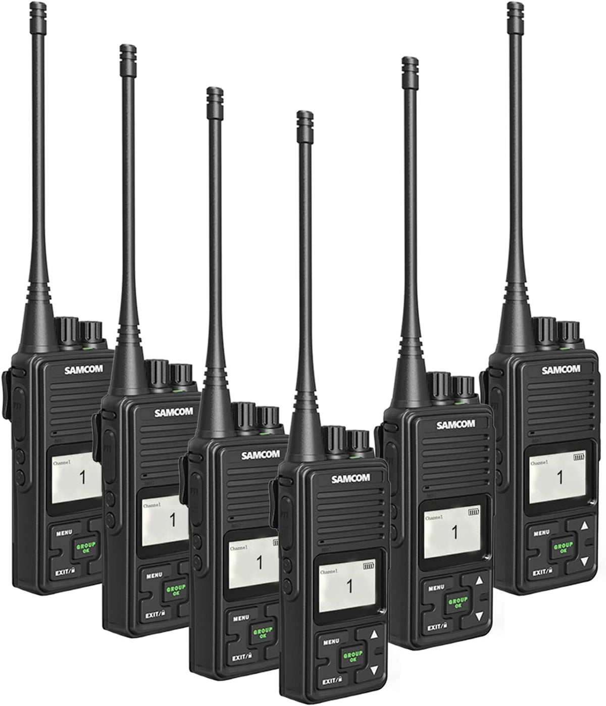 2 Pack 3000mAh UHF Walkie Talkie A193