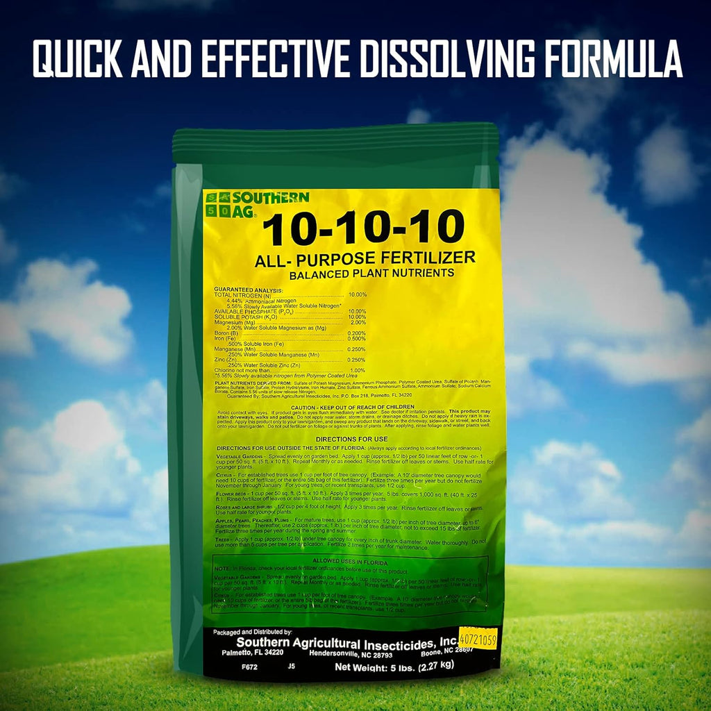 10-10-10 All-Purpose Granular Fertilizer 5LB W712