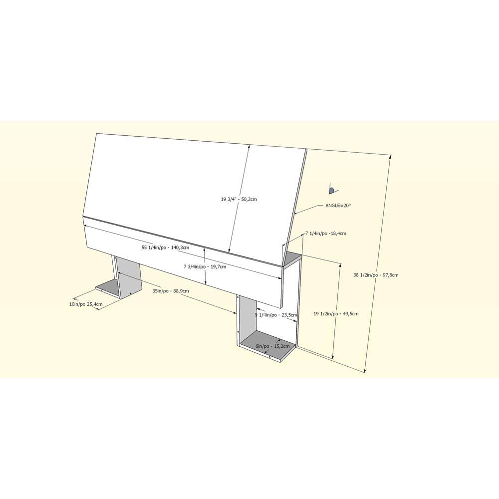 3 Piece Full Size Bedroom Set, Natural Maple & White V241994