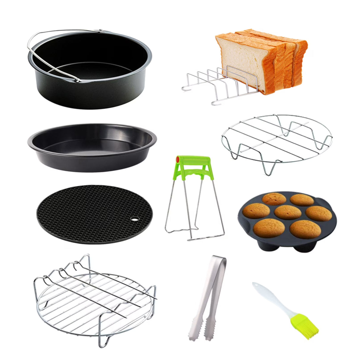 10-Piece Air Fryer Accessory Kit A17057