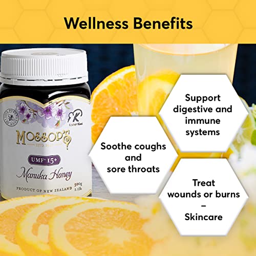 1.1lb Raw Manuka Honey UMF 15+ MGO 514+ P616