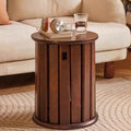 Stackable Stools Set of 4 Wood M9746