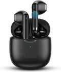 Black TWS Wireless Bluetooth 5.0 Earbuds with Charging Case S2281