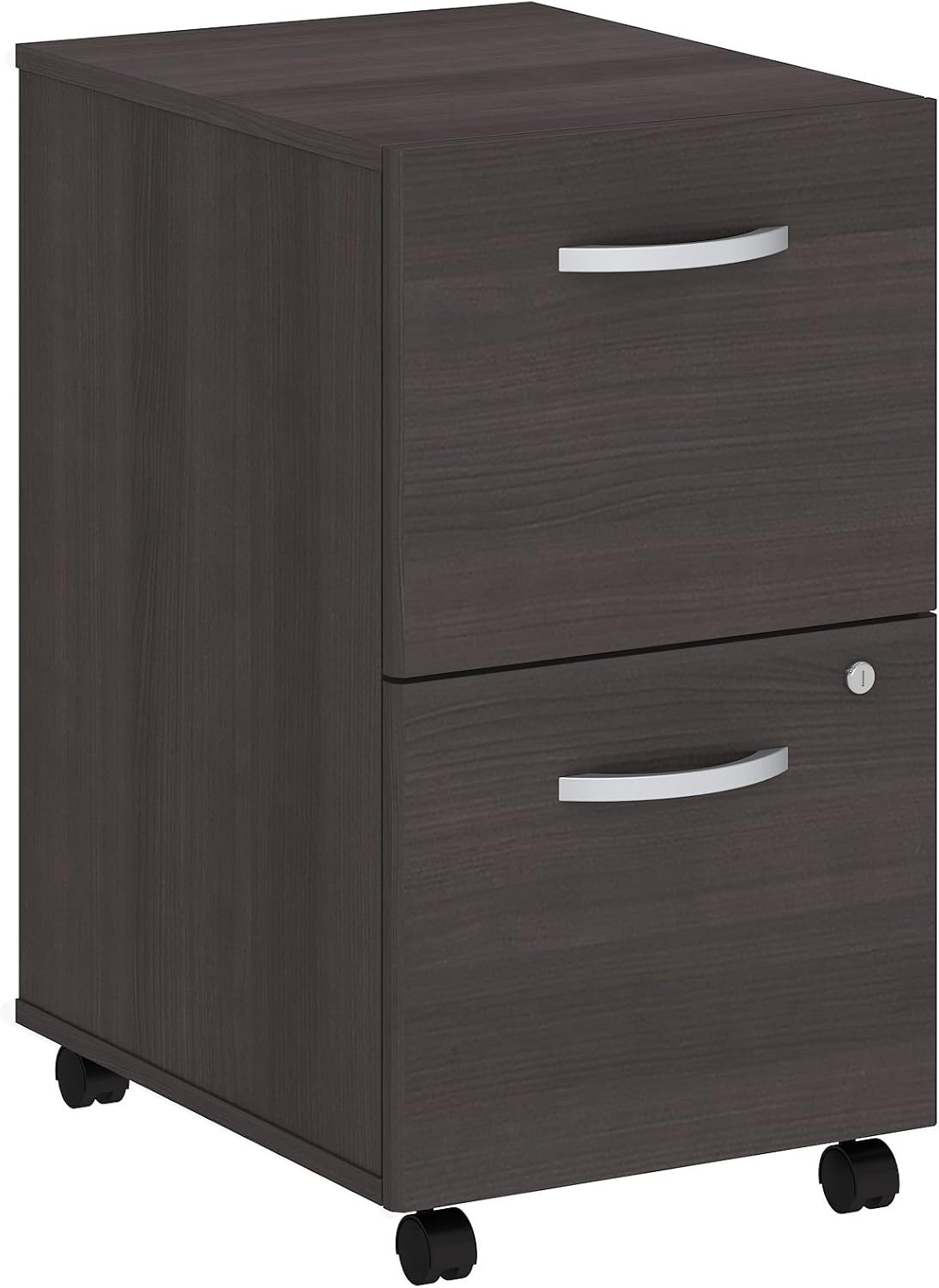2 Drawer Mobile File Cabinet in Storm Gray O931555