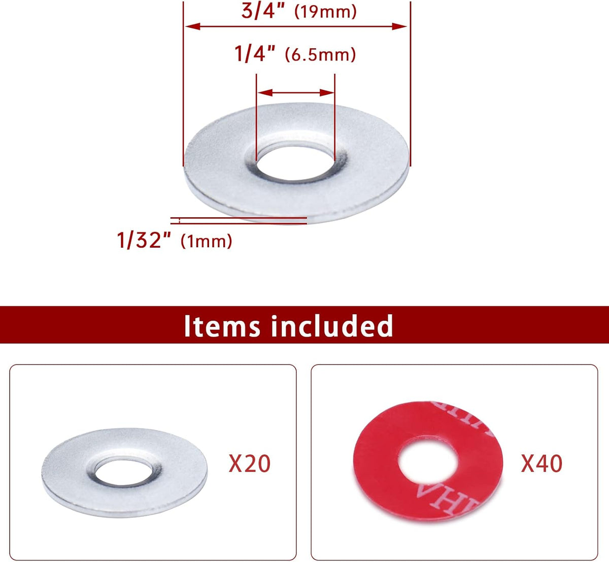 20Pack Cable Railing Kit Protector Sleeve Adhesive Grommet for 1/8 5/32 3/16 Wire Rope Wood Metal Posts T316 Stainless Steel Cable Deck Stair Railing R8703