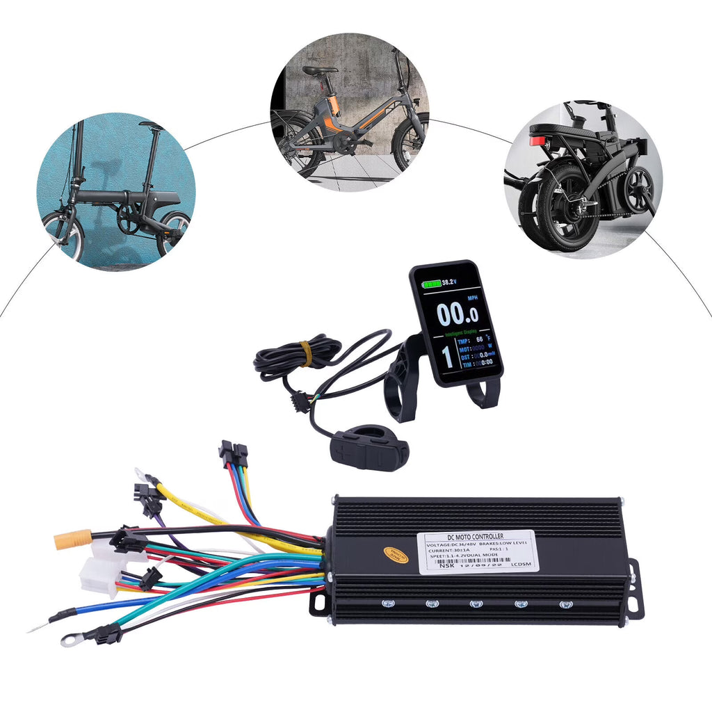 48V 1200W Brushless Controller Kit with LCD Display H7385