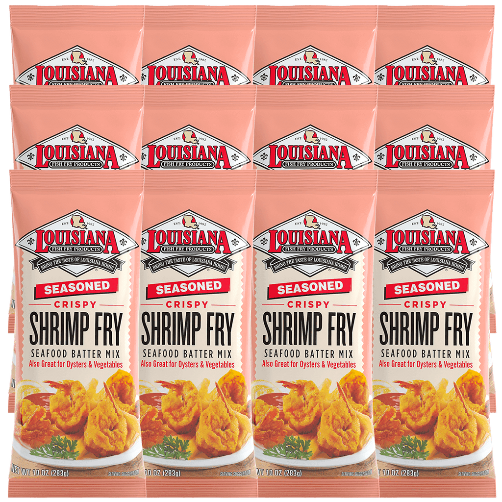 10 oz Seasoned Shrimp Fry Pack of 12 G352559