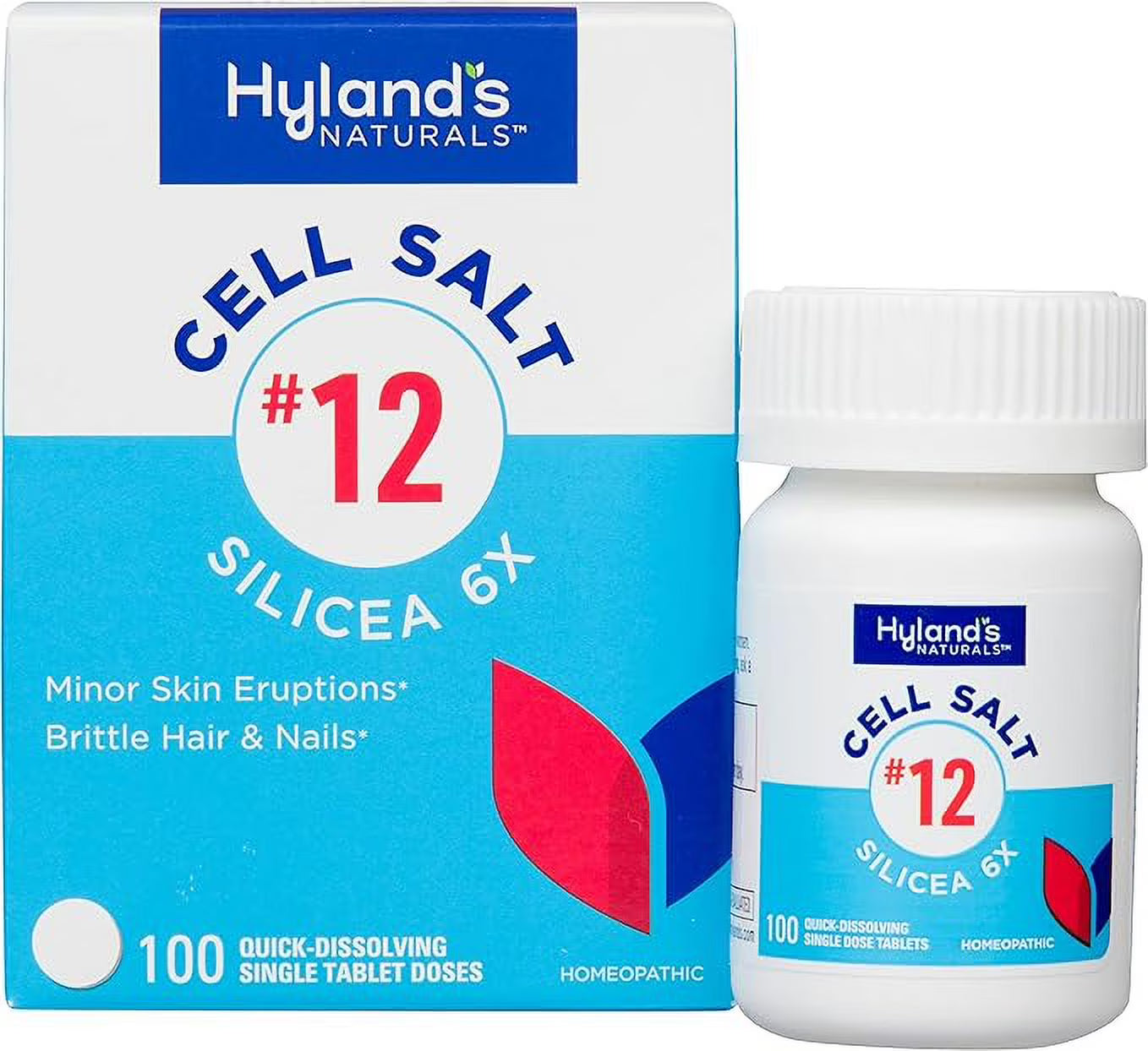 100 Ea 6 Pack Silicea 6X Tablets S783