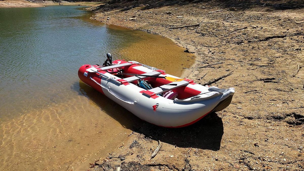 14.1 FT Inflatable Kayak Fishing Boat with Air Floor B71191