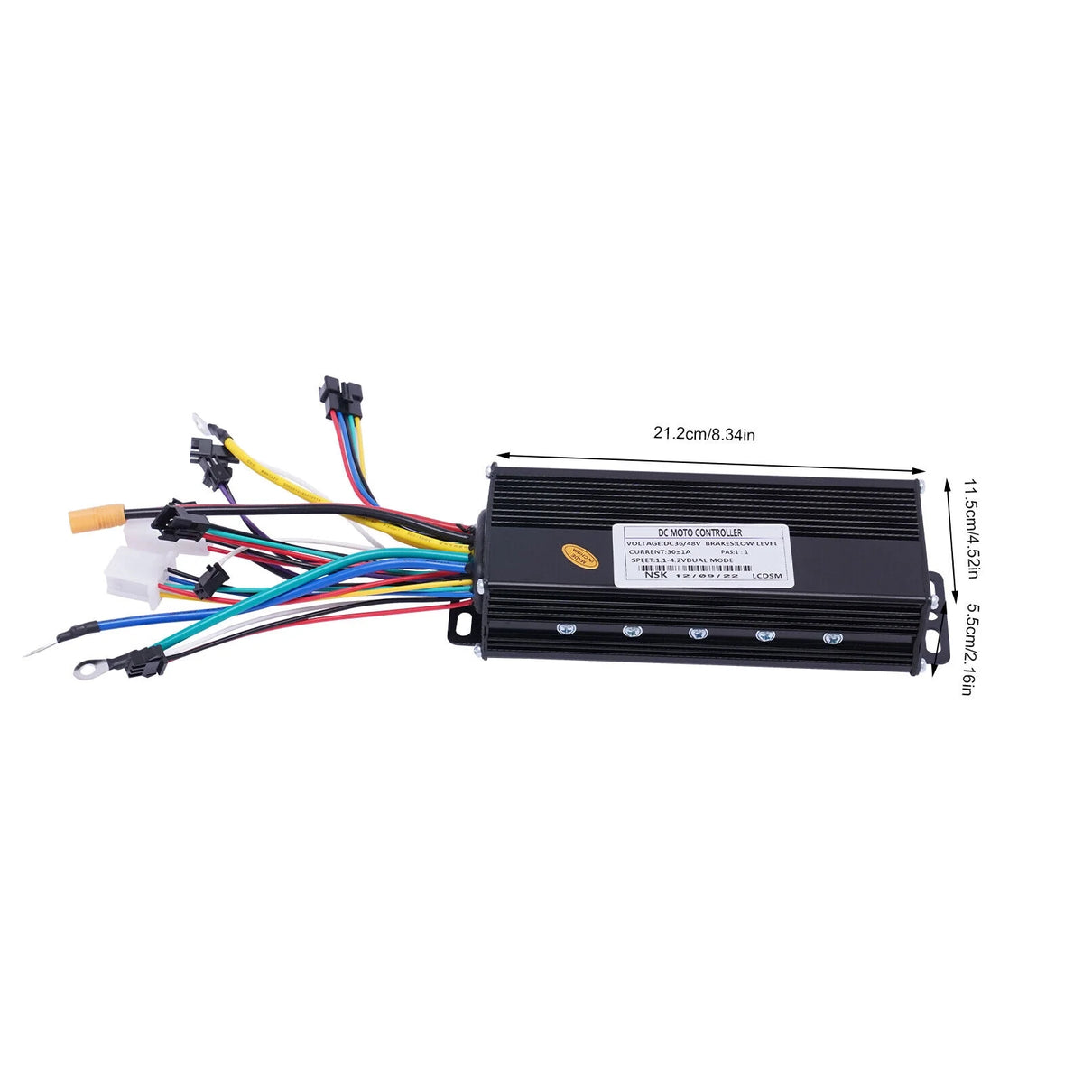 48V 1200W Brushless Controller Kit with LCD Display H7385