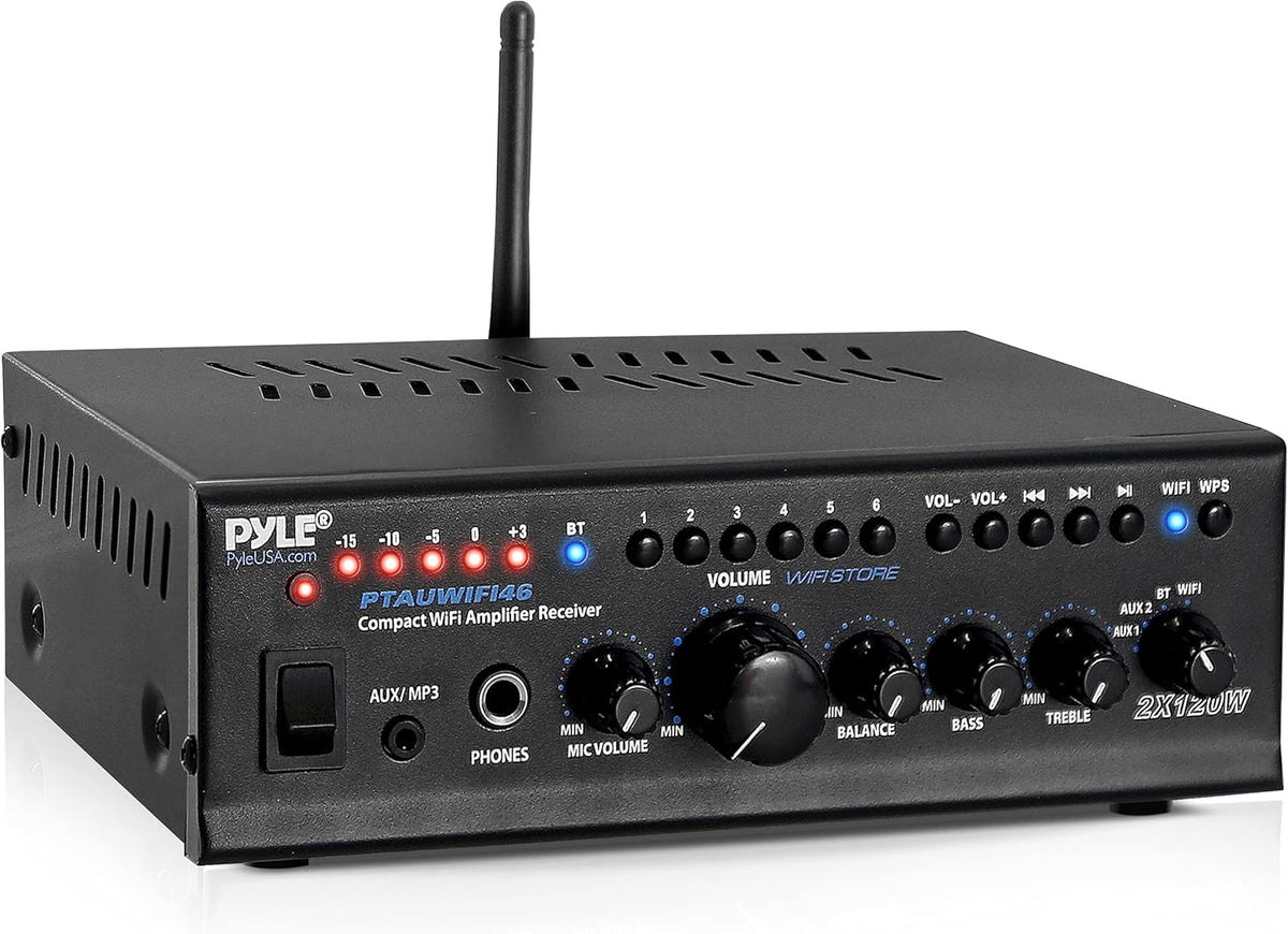 2X40W Mini Dual Channel Bluetooth Power Amplifier R3400