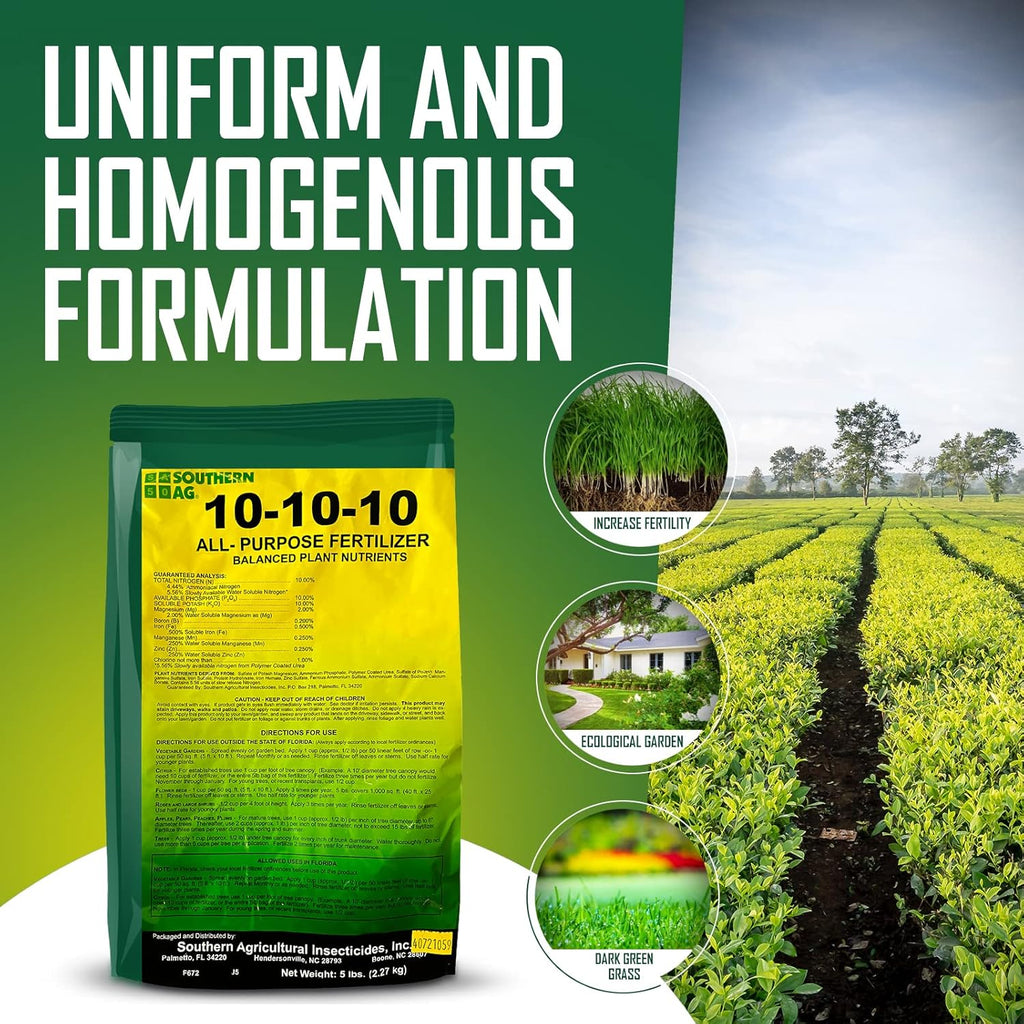 10-10-10 All-Purpose Granular Fertilizer 5LB W712