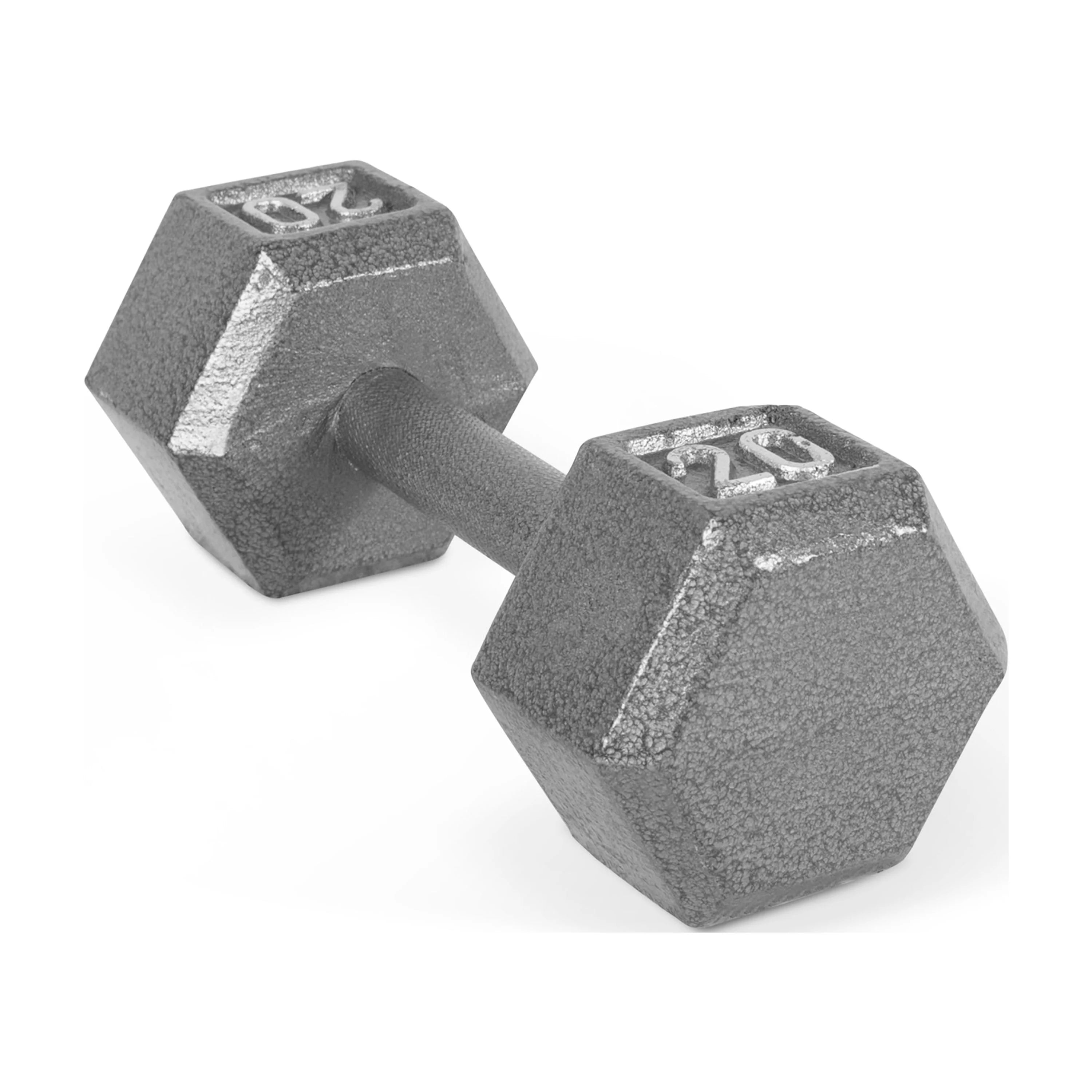 20lb Cast Iron Hex Dumbbell Y915764