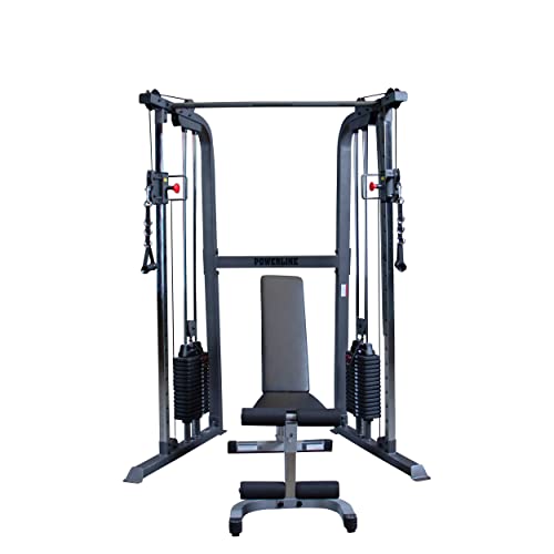 Cable Crossover Exercise Machine with Dual Weights Stack M2026