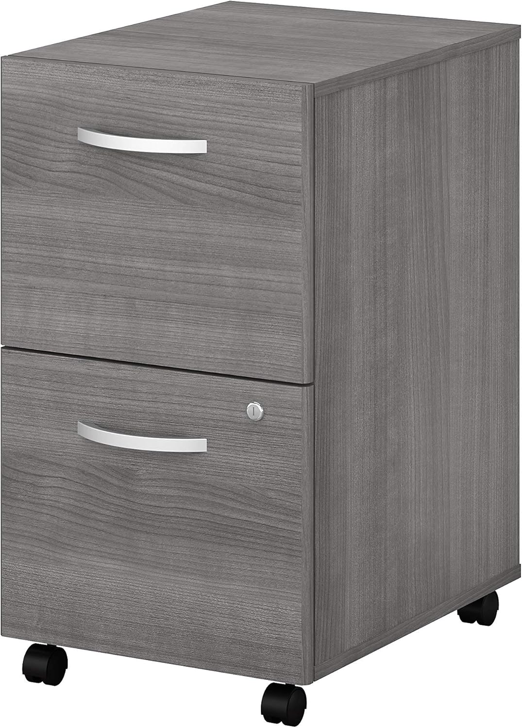 2 Drawer Mobile File Cabinet in Storm Gray O931555