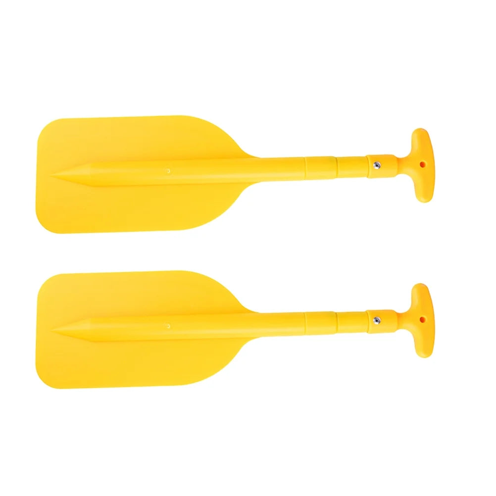 2 Pcs Aluminum Alloy Double Ended Collapsible Kayak Paddle G2449