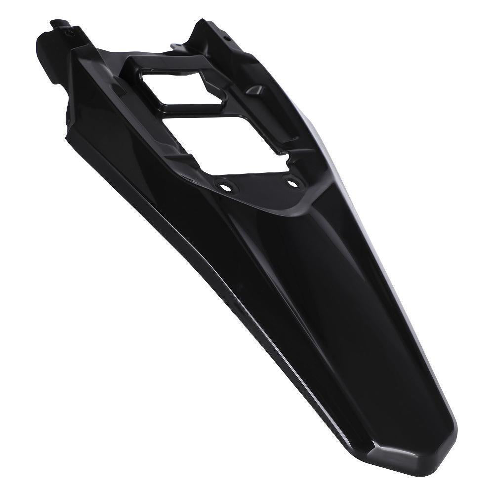 Black Plastic Dirt Bike Rear Fender Mudguard I30055