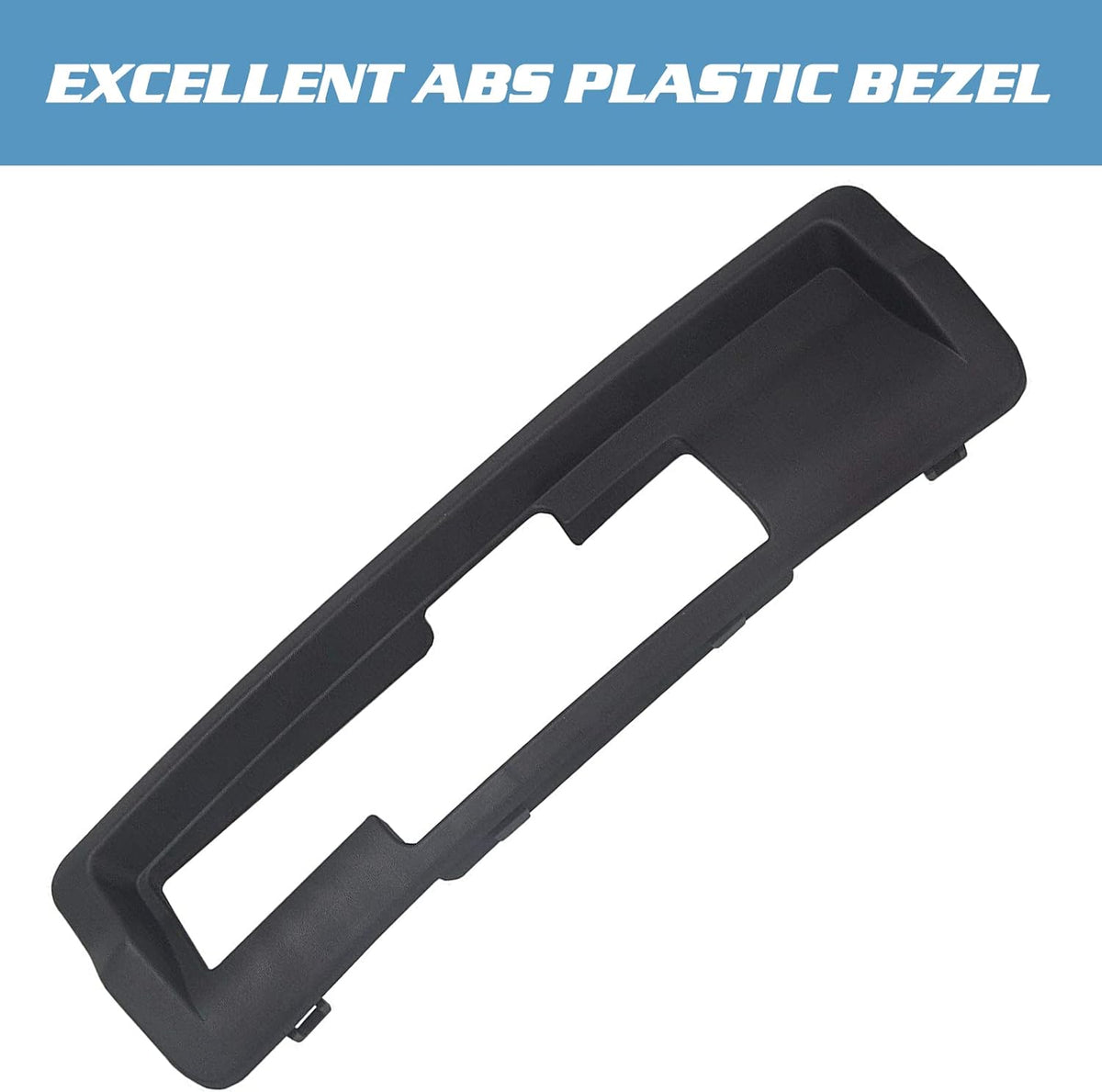 2 Packs Black Trailer Hitch Receiver and Bezel Set L275