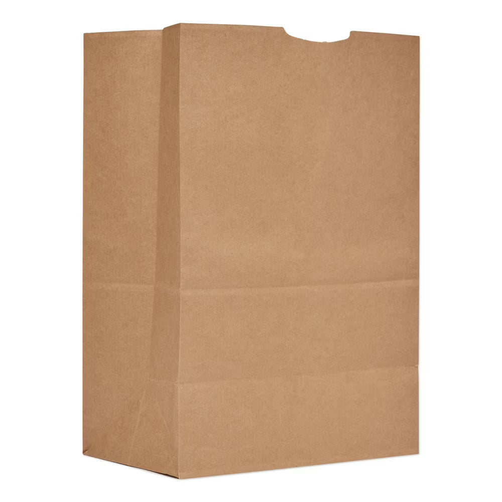 1/6 BBL Kraft Grocery Paper Bags (500/Bundle) R906