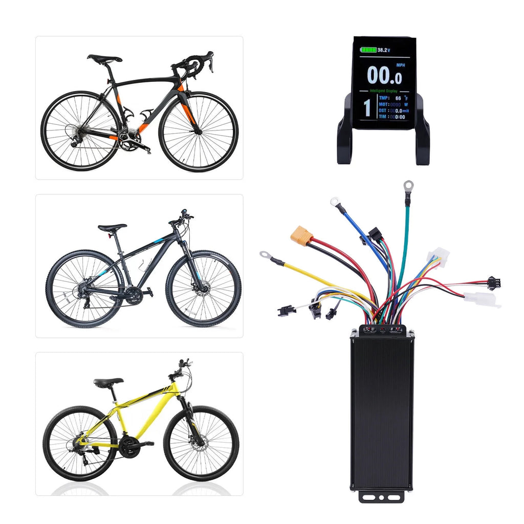 48V 1200W Brushless Controller Kit with LCD Display H7385