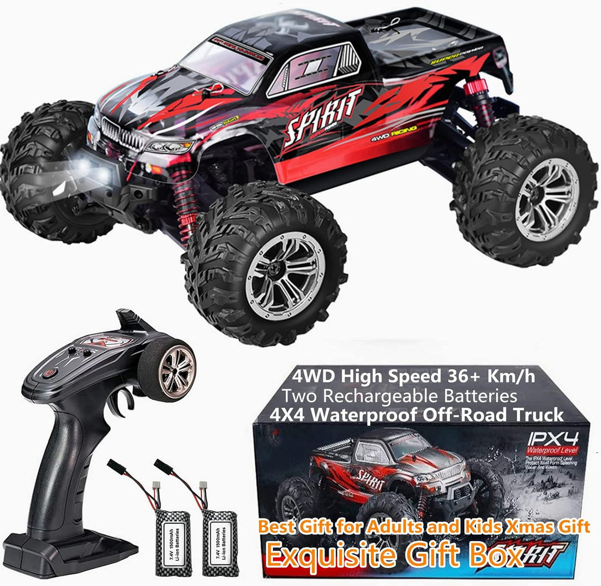 1:16 Scale 4WD Remote Control Monster Truck A118909