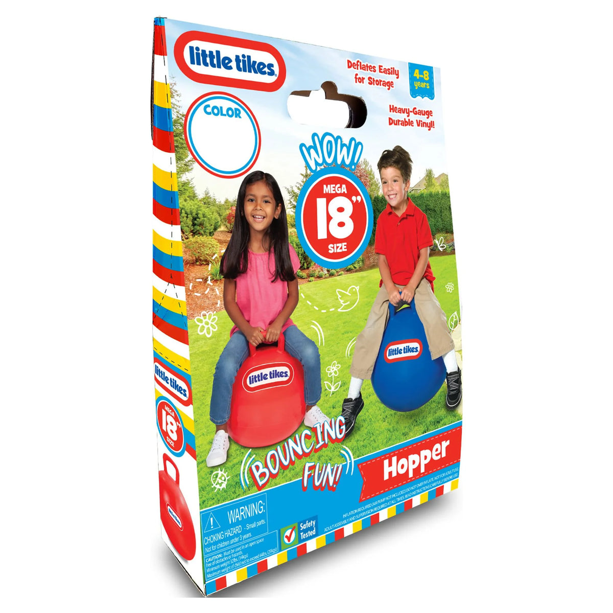 Red 18 inch Space Hopper Bouncing Ball J726