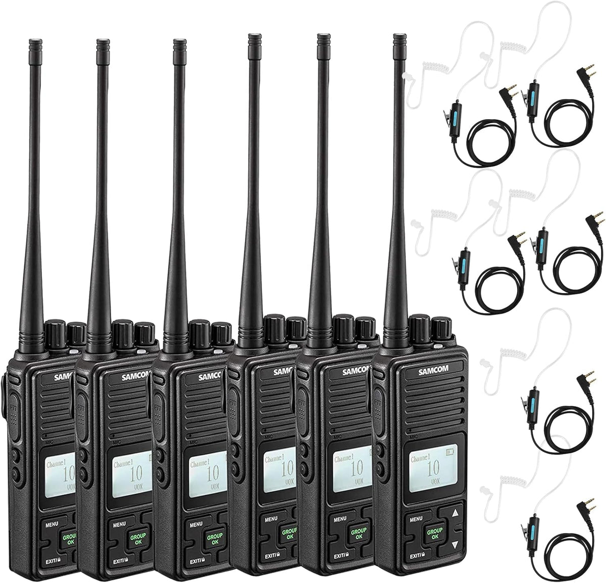 2 Pack 3000mAh UHF Walkie Talkie A193