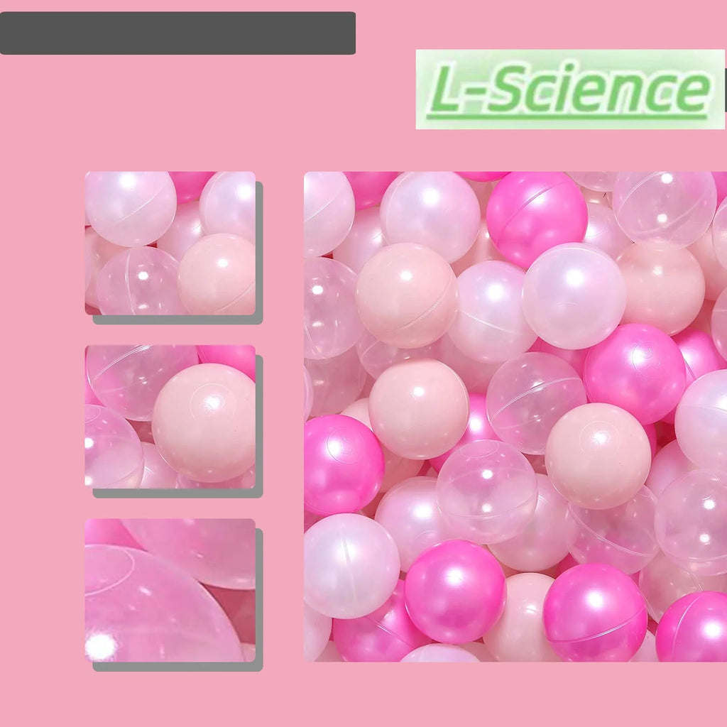 100 Pieces Colorful Plastic Ball Pit Balls C301