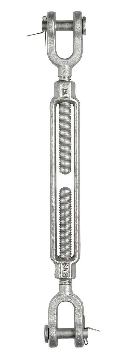 2 Turnbuckle Jaw & Jaw Galv 3/4 x 12 in R7995